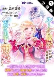 ルーン魔術だけが取り柄の不憫令嬢､天才王子に溺愛される ～婚約者､仕事､成果もすべて姉に横取りされた地味な妹ですが､ある日突然立場が逆転しちゃいました～(コミック) 分冊版_thumbnail